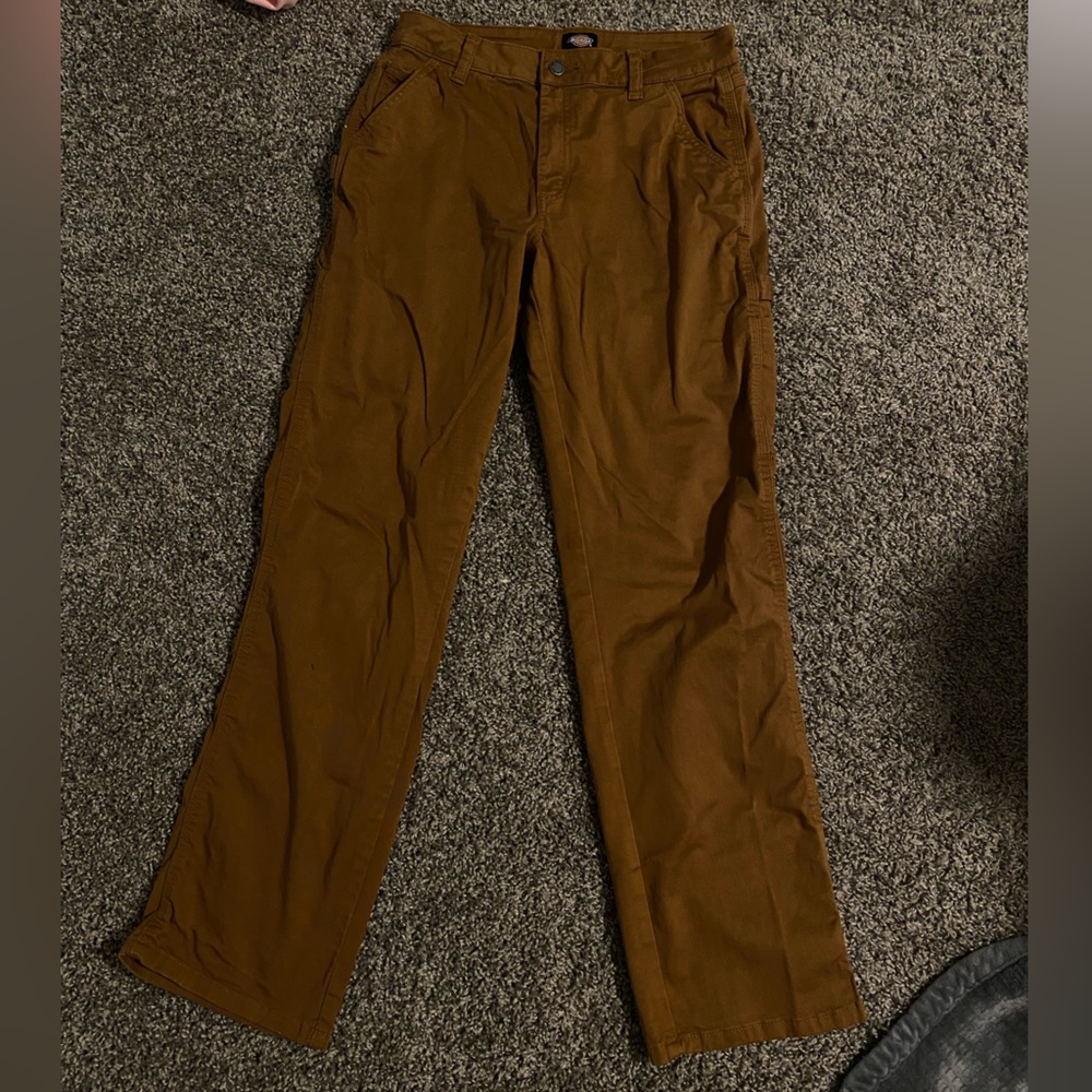 ZUMIEZ - Brown Dickies Cargo Pants - size 4